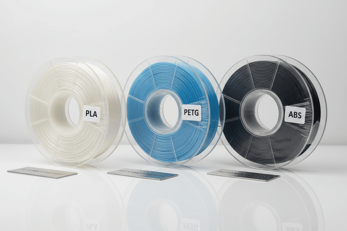 GHID: Ce Material Să Alegi pentru Printarea 3D – PLA, PLA+, PETG sau ABS? - AUTO-3D ROMANIA - Accesorii auto printate 3D