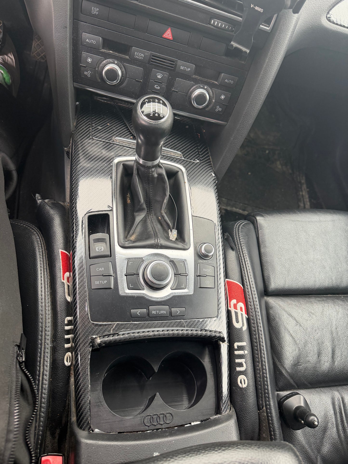 Suport pahare Audi A6 C6