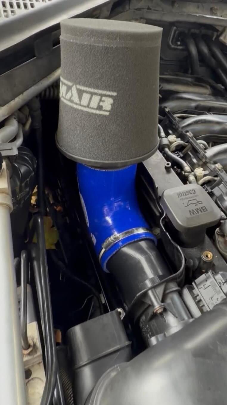 Adaptor Drept Debitmetru BMW M57/M47 – Ieșire 80 mm, Montaj pe MAF Original, Admisie Custom - Auto - 3D