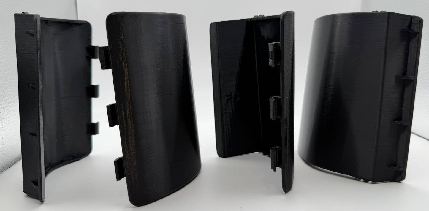 Capac Prag Passat B6 R - Line – Scanat OEM, Negru Lucios, Vopsibil – Preț pe Bucată - Auto - 3D