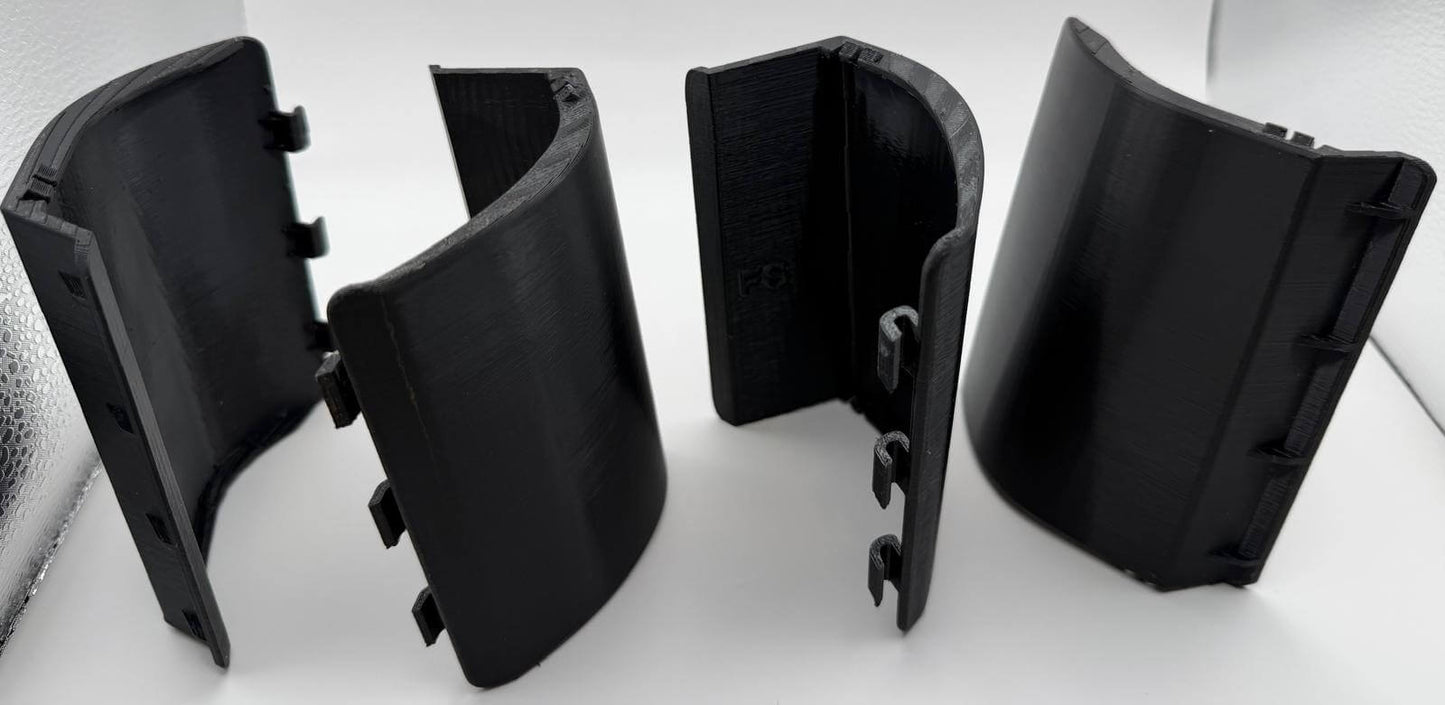 Capac Prag Passat B6 R - Line – Scanat OEM, Negru Lucios, Vopsibil – Preț pe Bucată - Auto - 3D