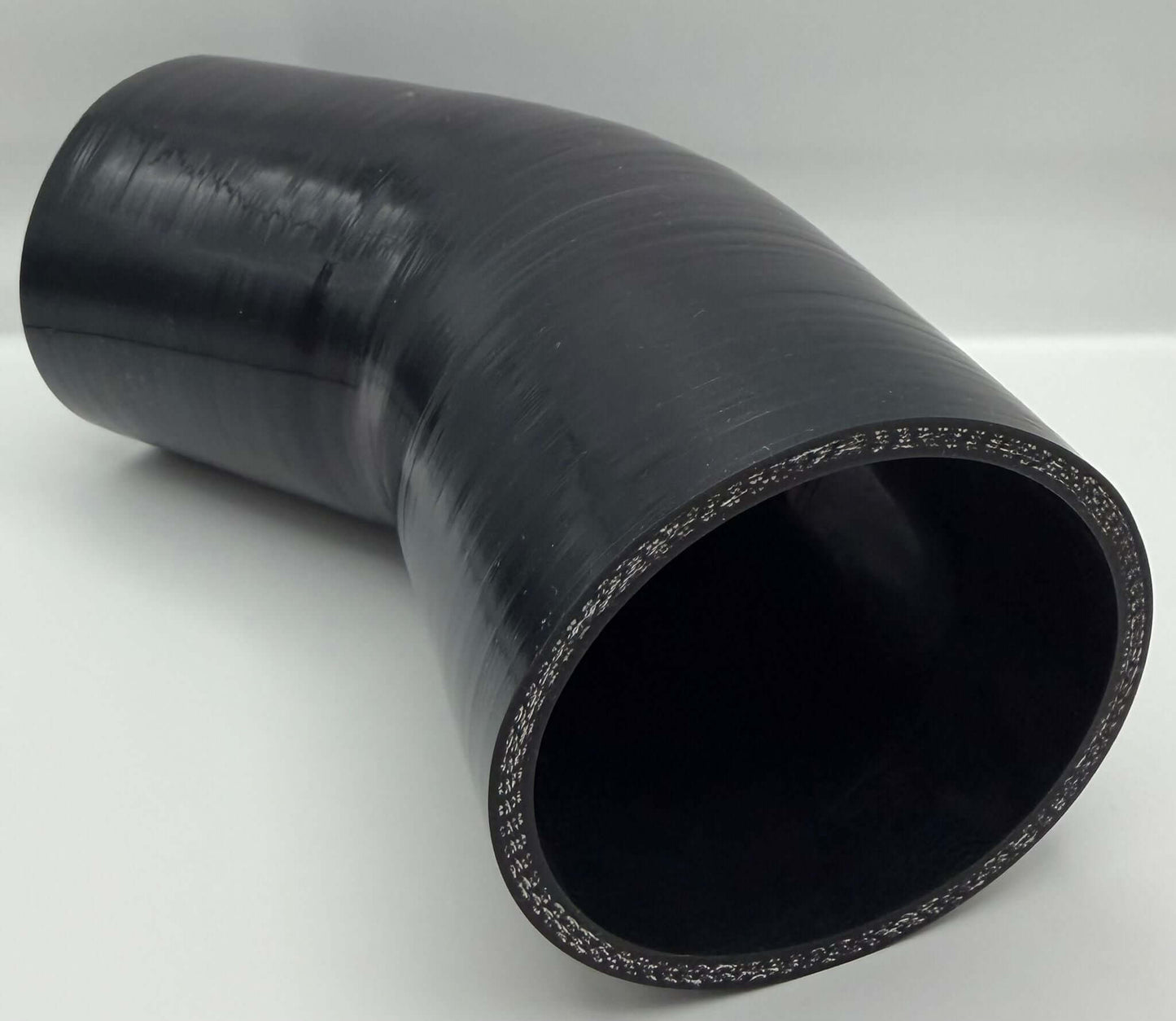 Cot siliconic 45° – Ø80 mm, brațe 100 mm – Furtun admisie aer performant - Auto - 3D