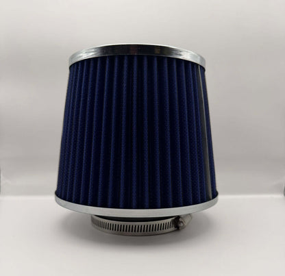 Filtru aer sport conic universal – 76 mm – Curatabil, performanță ridicată - Auto - 3D