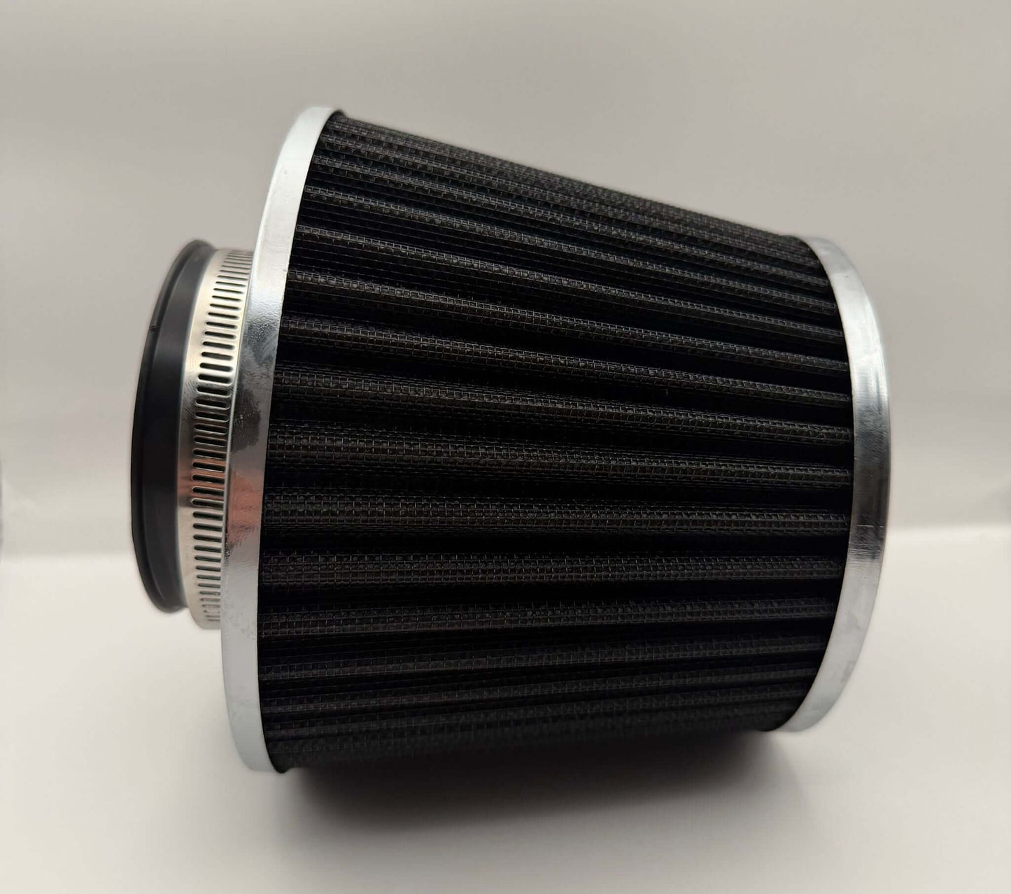 Filtru aer sport conic universal – 76 mm – Curatabil, performanță ridicată - Auto - 3D
