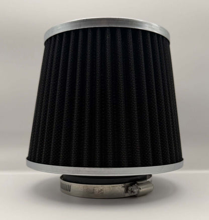 Filtru aer sport conic universal – 76 mm – Curatabil, performanță ridicată - Auto - 3D