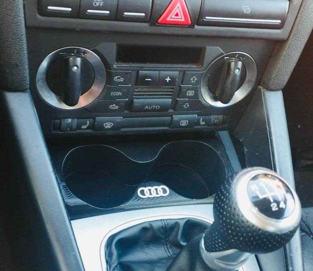 Suport de pahare Audi A3 8P Dublu
