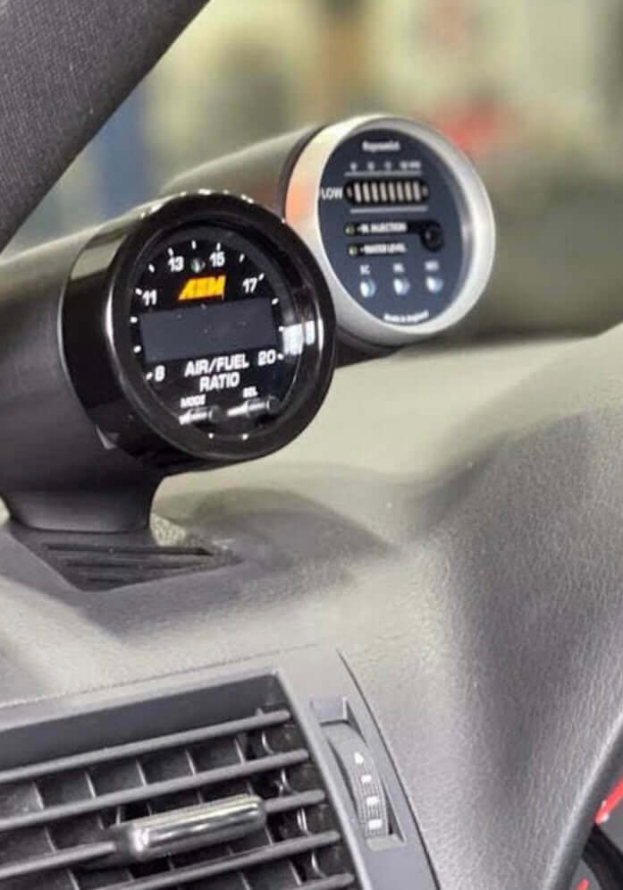 Suport dublu ceas boost 52mm Audi A4 B6 B7 - Auto - 3D