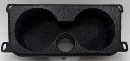 Suport Pahare BMW E90/E91/E92/E93 – Montaj în Locul Scrumierei, Negru Texturat sau Efect Carbon, Cu/Sau Fără Gaura Brichetă - Auto - 3D