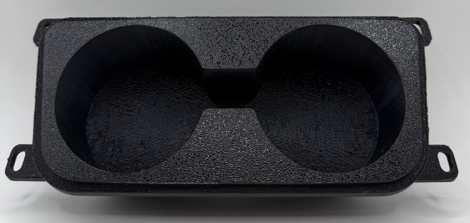 Suport Pahare BMW E90/E91/E92/E93 – Montaj în Locul Scrumierei, Negru Texturat sau Efect Carbon, Cu/Sau Fără Gaura Brichetă - Auto - 3D