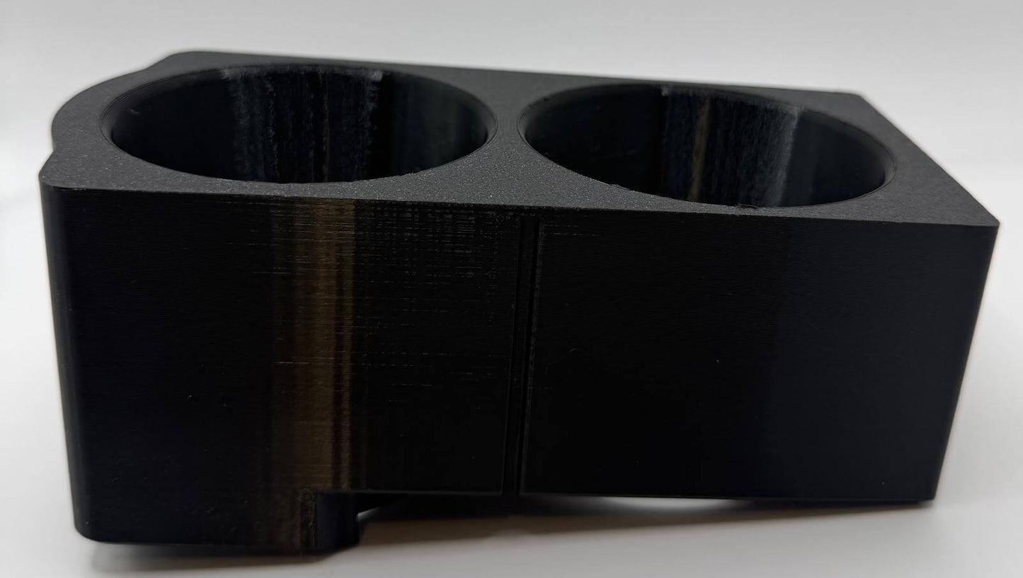 Suport Pahare Mercedes W204 / W207 – Imprimat 3D, Negru Texturat, Montaj Consolă Centrală - Auto - 3D