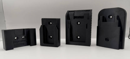 Suport perete pentru scule și baterii DeWalt 18V & 12V – Organizare profesională - Auto - 3D